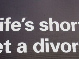 As divorce rates climb around the world, it's easy to laugh it off as another social phenomenon in this ADD-ridden age- Shown for illustrative purposes.