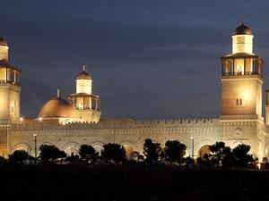 King Hussein mosque, Amman.