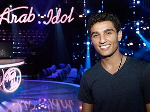 The winner of the highly-popular reality TV show Arab Idol. (Image: Twitter)
