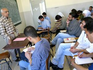 Want to beat the Israeli occupation? Go to school and learn Hebrew. (picture used for illustrative purposes only)