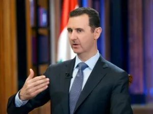 Syrian President Bashar Al Assad described the Syrian people as full of admiration for Russia Tuesday, according to the country's state news agency (File Archive/AFP)