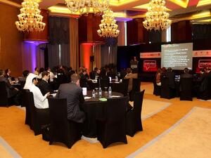 Attendees during Qtel's symposium