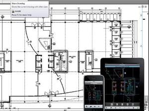 AutoCAD on iPad and iPhone