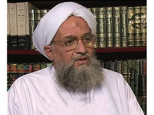 Al-Qaeda's leader, Ayman al-Zawahiri.
