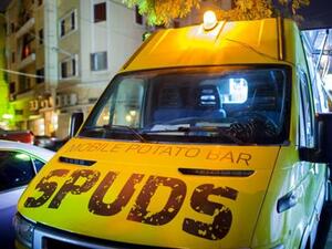 Spuds, the mobile potato bar launched in Beirut for chip aficionados. 