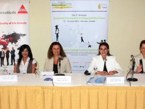 The forum's panel The forum's panel