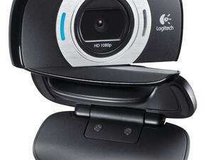 The portable Logitech HD Webcam C615