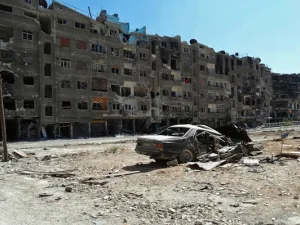 The outskirts of Damascus have been hammered with violence since the beginning of the Syrian civil war. (AFP/FIle) 