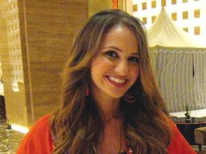 TV presenter Dina Butti.
