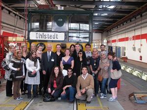 Group picture of students in Germany
