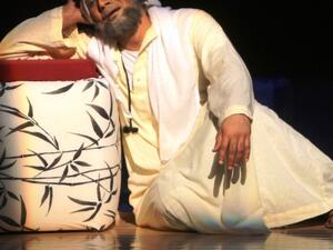 أحد المشاهد في مهرجان دبي لمسرح الشباب 