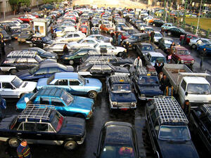 Jeddah authorities are planning to spend $160 million in 2014 to ease traffic woes for its residents (File Archive)