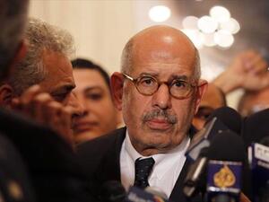  ElBaradei, seen here in 2012, announced his resignation on August 14, 2013 in a letter to the interim president on Wednesday. (AFP/File)