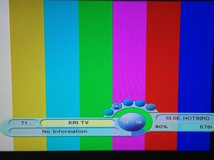 Eritrea's state TV station taken off air.