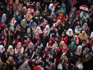 Bothaina Kamel refused to be short-listed for the Women of Courage Award because it was awarded by the American 
administration. 