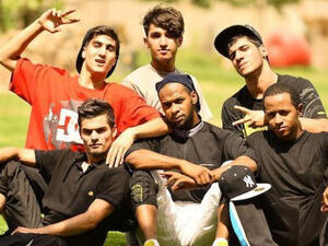 The "First Step Iraq" dance crew were formed as a part of a collaboration between the US Embassy in Baghdad and the YES Academy, which promotes the arts in Iraq. (Image via First Step Iraq)