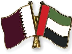 Qatar United-Arab-Emirates flags
