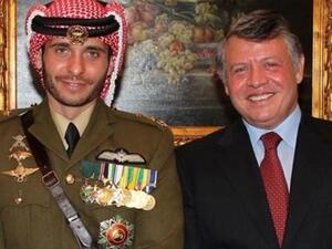 Could HRH Prince Hamzah (left) go head to head with elder brother HM King Abdullah II (right) of Jordan?