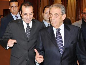 Haitham Nassar, General Manager of Ramses Hilton with Amr Moussa