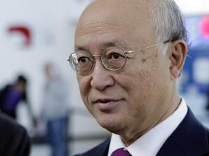 International Atomic Energy Agency (IAEA) Director General Yukiya Amano has arrived in Tehran for talks following the Geneva conference. (AFP)