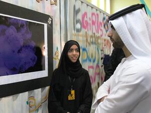 Sheikh Mansour during the inauguration