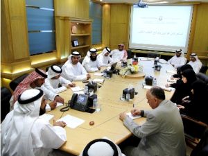 The delegation was briefed on the process of issuing laws and regulations in the municipal system of Abu Dhabi Emirate The delegation was briefed on the process of issuing laws and regulations in the municipal system of Abu Dhabi Emirate
