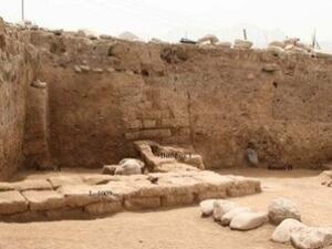 A domestic structure, with at least two rooms, that may date to relatively late in the life of the newfound ancient city, perhaps around 2,000 years ago when the Parthian Empire controlled the area in Iraq. (Photo courtesy Cinzia Pappi/The Huffington Post)