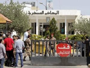 Zahran is being tried in front of a military state security court which means he will not be privy to a public jury or other usual rights associated with court proceedings for civilians (File Archive)