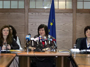 EU Ambassador to Jordan Joanna Wronecka announced the additional funding for Jordan from the EU late Tuesday (Courtesy of EU EuroMed)