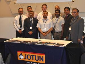 Jotun booth at NACE Jotun booth at NACE