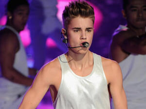 Justin Bieber at the EMAs