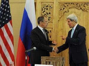 US Secretary of State John Kerry and Russian Foreign Minister Sergei Lavrov say they have a "common understanding" of how to best eliminate Syria's chemical weapon arsenal. (AFP)