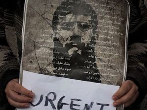 On Day 65 of his hunger strike, Khader Adnan is raising global concern for his health. (Image source: "alternativenews.org")