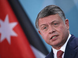 King Abdullah II met with Hamas chief Khaled Meshaal on Monday. (AFP)