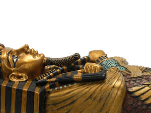 Was King Tut rising to the challenge of a religious revolution implemented by his father? Or was it just a very penis-focused case of rigor mortis? (Shuttershock)