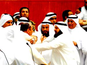 When the women are away, the men will play: Kuwait's new parliament could do with a greater female presence. (Image source: "mideastposts.com")