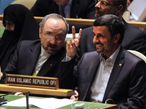 Iran's President changes his clothes once a week and hosts plush dinners for those who demonstrate loyalty by their public support for him at events.