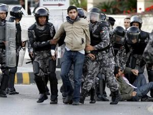 Freedom of expression has largely been suppressed in Jordan. Any form of dissent or criticism towards the King can be tried as a crime in front of a military court without a jury under a 1961 penal code (Raad Adayleh/AP)