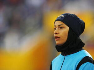 Hijab is no obstacle for Iranian athlete, Mina Pourseifi Jahankhanomlou
