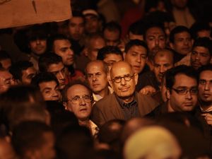 All eyes are on Mohammad Al Baradei as his decision could prove to be a crucial turning point for Egypt's political future.