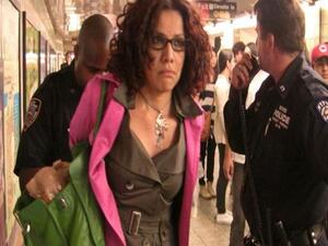 Mona Eltahawy was arrested in New York yesterday 