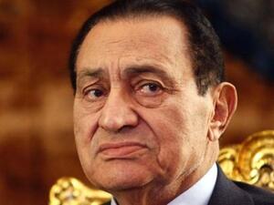 Former Egyptian President Hosni Mubarak.