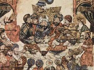 A thousand-year-old book walks into a bar... (picture courtesy of Discovery News)