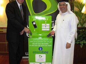 Mohammed Omran, Chairman, Etisalat and Rob Conway, CEO, GSMA during the visit