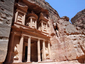 March saw an increase in the number of visitors to Petra in Jordan, statistics reveal 