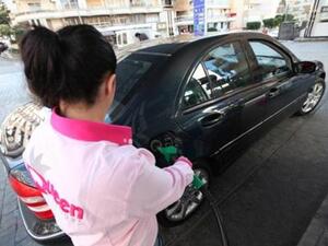 The government is collecting LL4,500 from every 20 liters of gasoline sold, down from LL12,500 two years ago