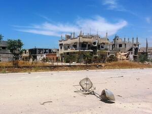A view of damaged buildings in Qusair, taken in the aftermath of the heavy battles seen in the town over the last week. AFP Photo
