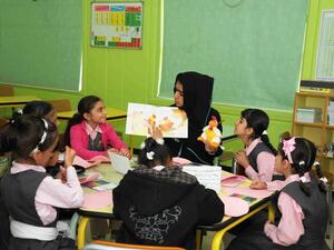 The project was initiated to build up a culture of reading among young Emiratis who are the mothers of the next generation