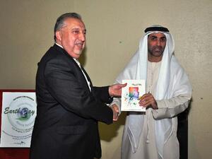 The event was highlighted by Sheikh Al Nuaimi’s presentation on his environmental activities and experiences