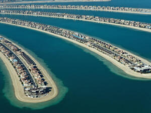Palm island in Dubai